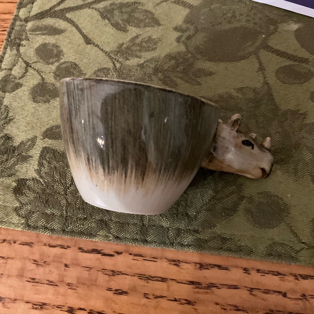 Animal Handle Ceramic‎ espresso Set - Picture 6 of 7